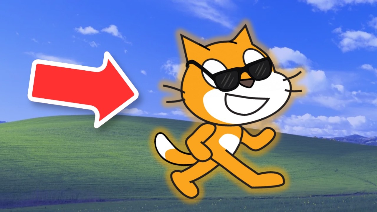 I made a SCRATCH GAME in Windows XP!