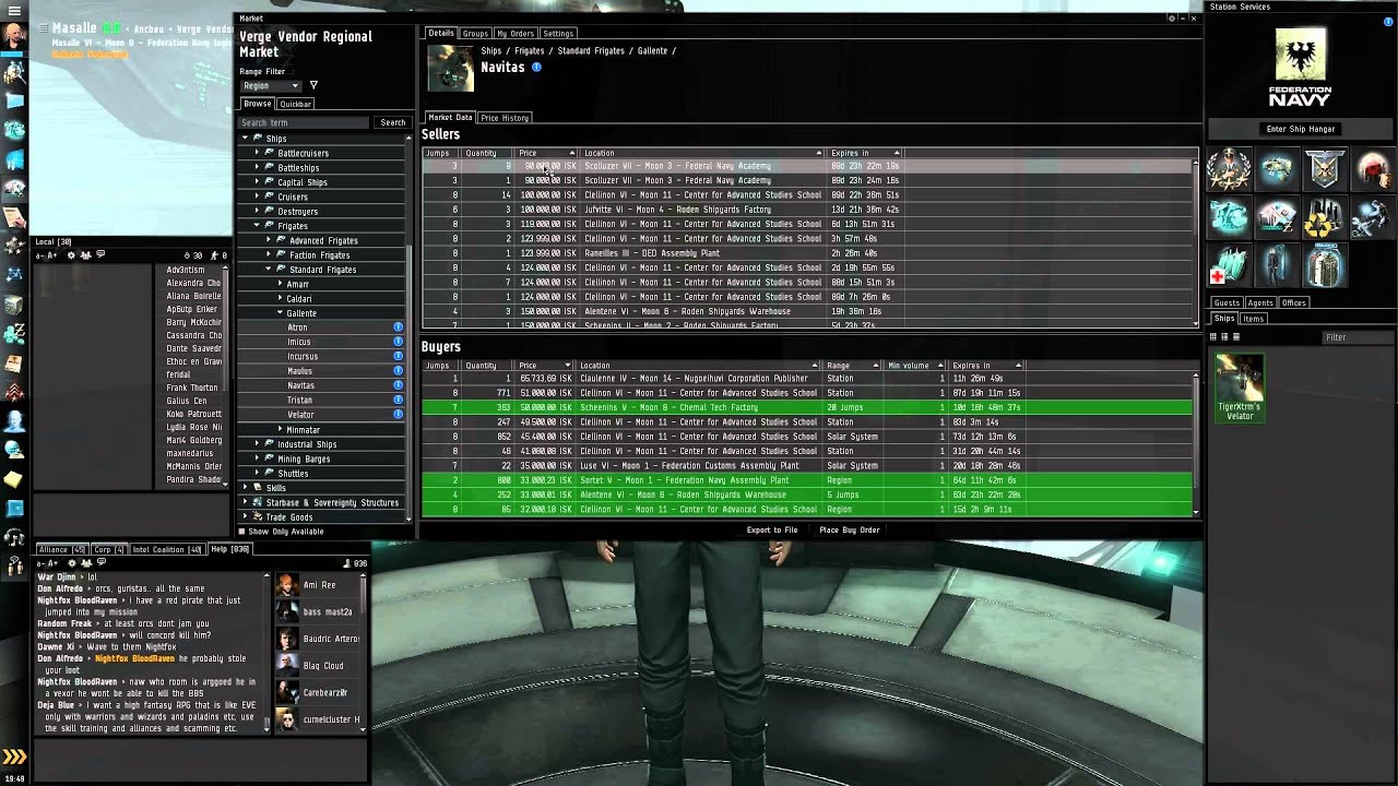 EVE Online - Tutorial Part 7: The Market in Detail