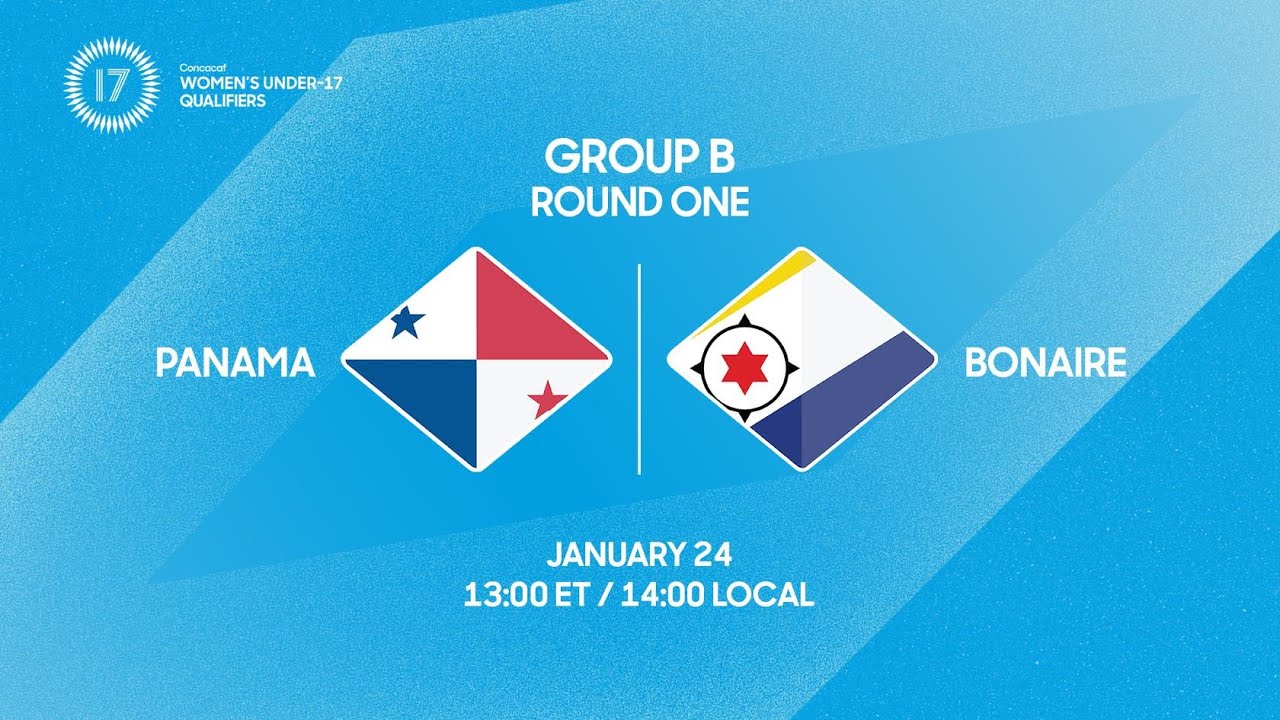 Panama vs Bonaire | 2026 Concacaf Women’s Under-17 Qualifiers