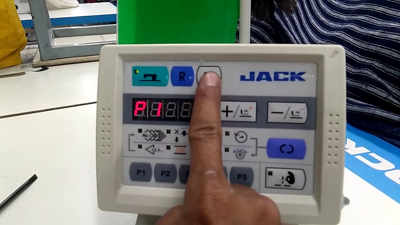 Setting mesin bartack type jack terbaru