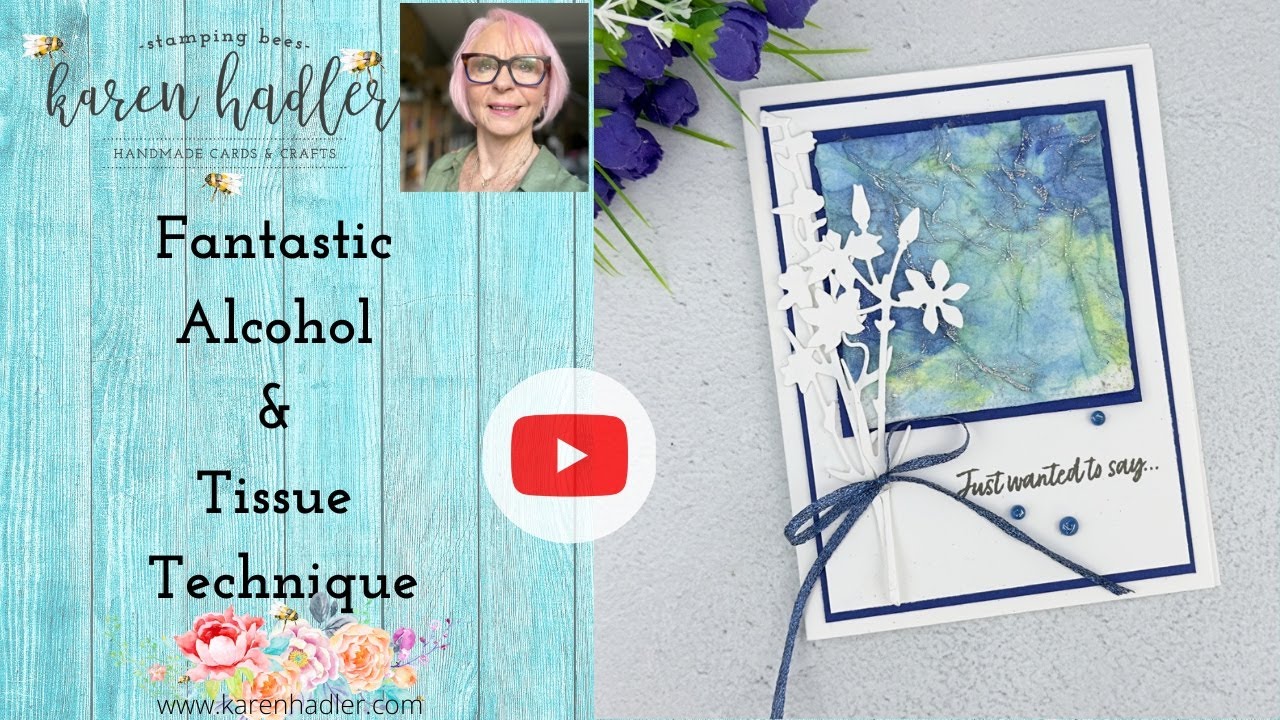 Country Bouquet,  Meadow Dies and the Alcohol Tissue Tecnique