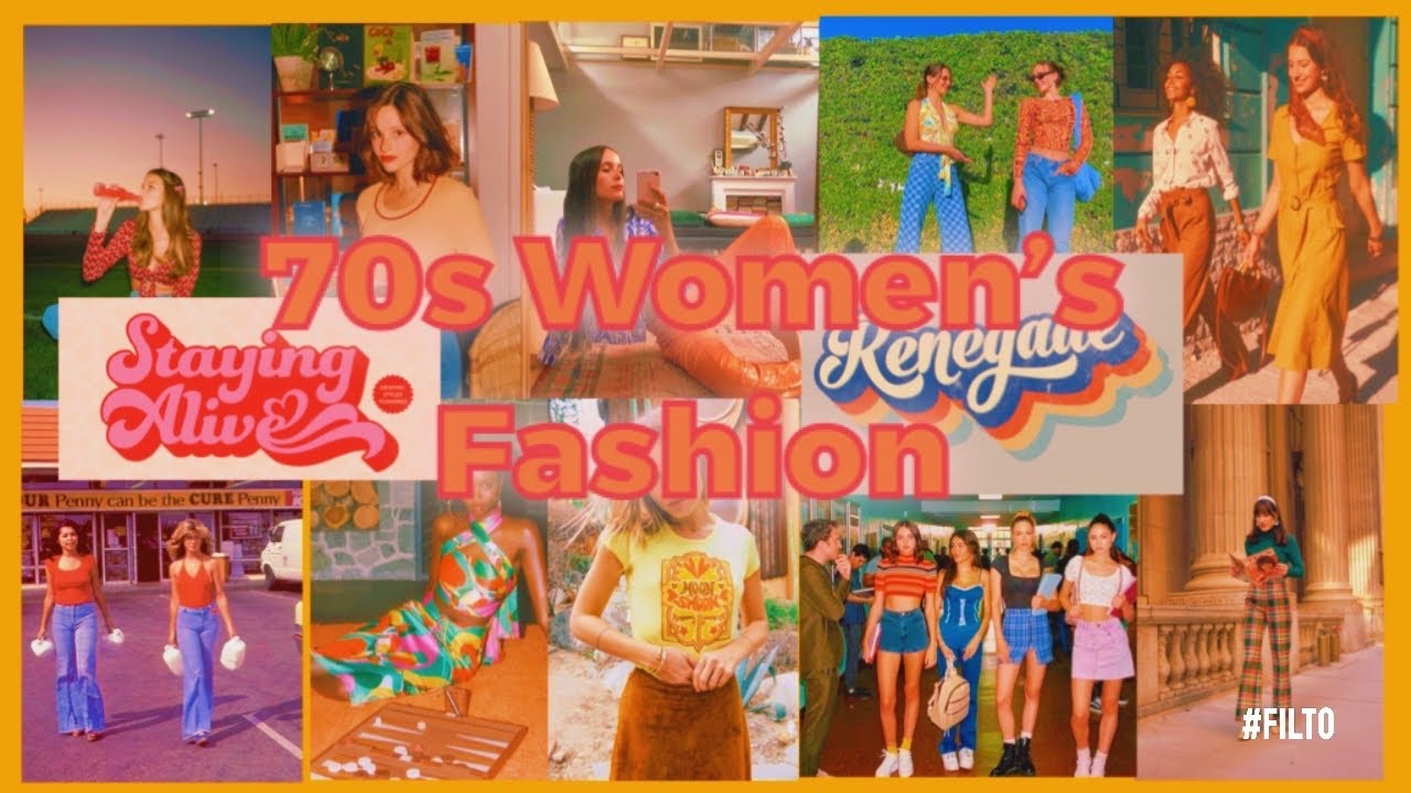 Women's fashion in the 70s