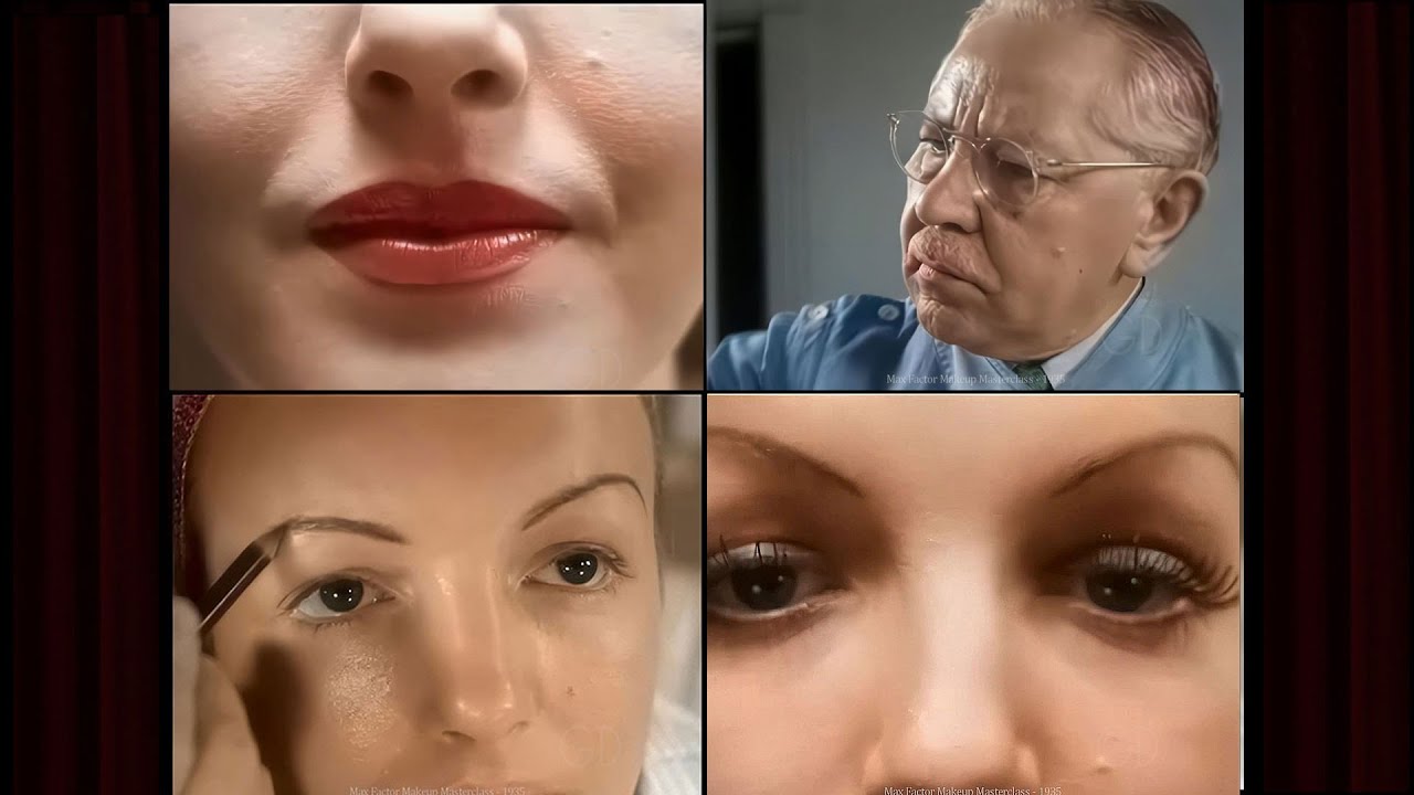 Max Factor at Work: 1930s Film Restored to Life and Color