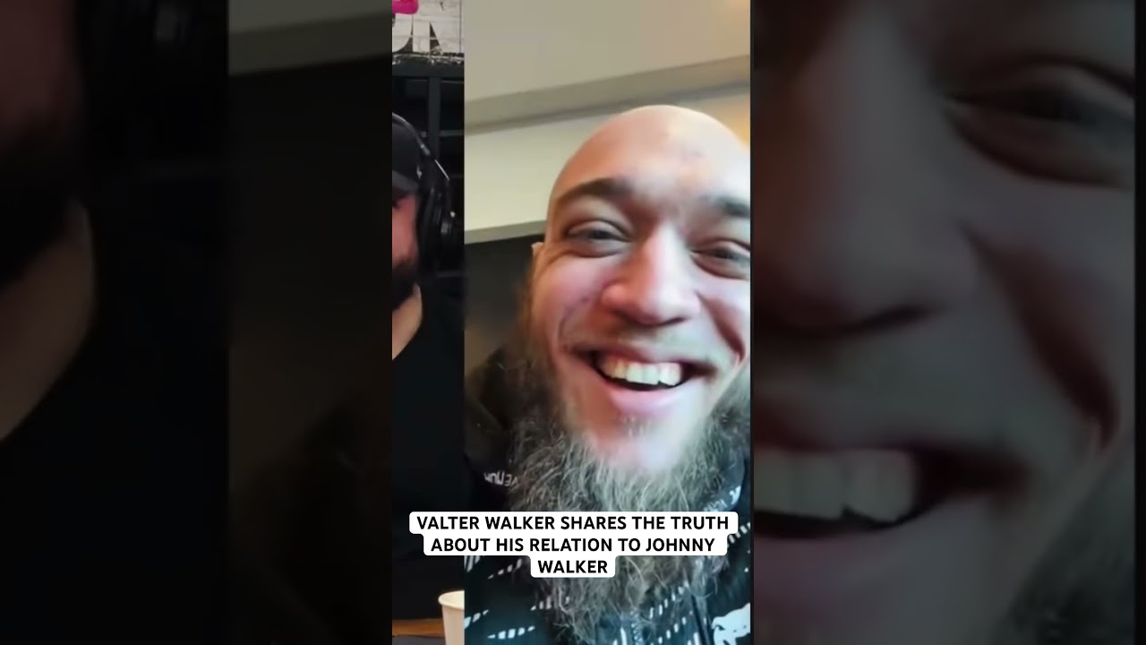 Valter Walker shares the TRUTH about his relation to Johnny Walker #ufc #mma #mmafighter
