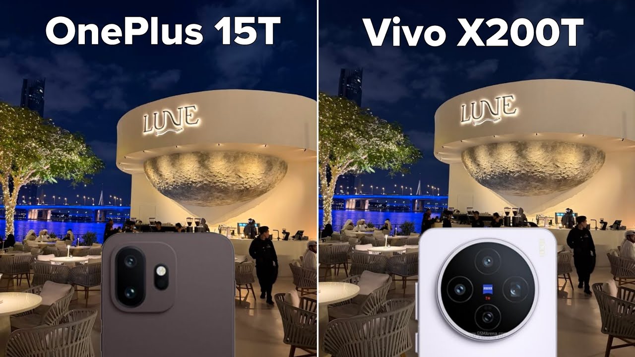 OnePlus 15T vs Vivo X200T Camera Test Comparison 