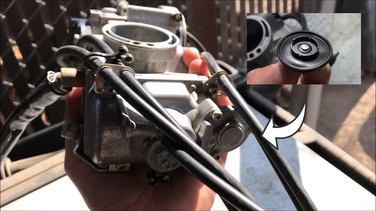 2006 Honda CRF250R Carb Removal +Accelerator Pump Diaphragm Replacement