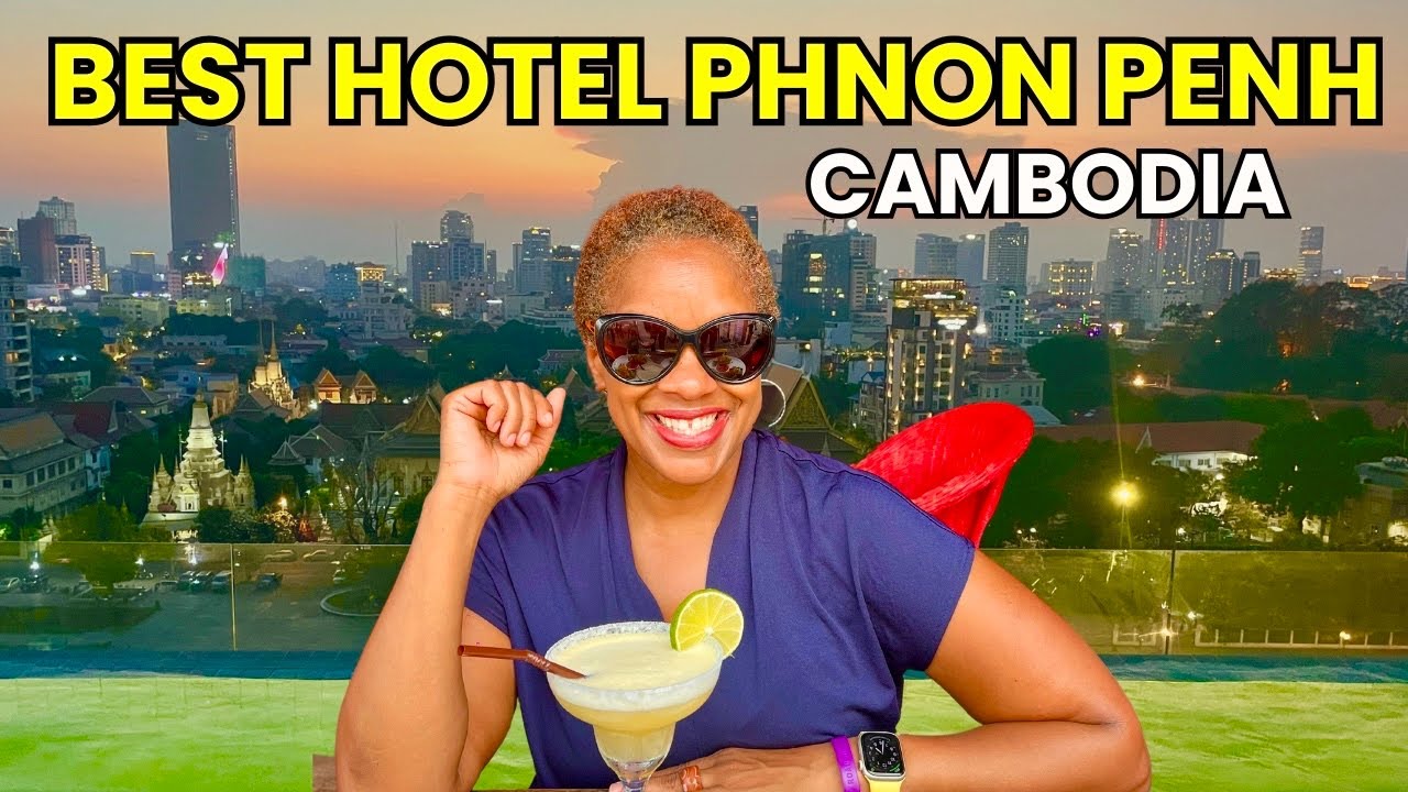 GLOW PARK HOTEL Grand Royal Palace в Пномпене, Камбоджа | Потрясающие виды с крыши!