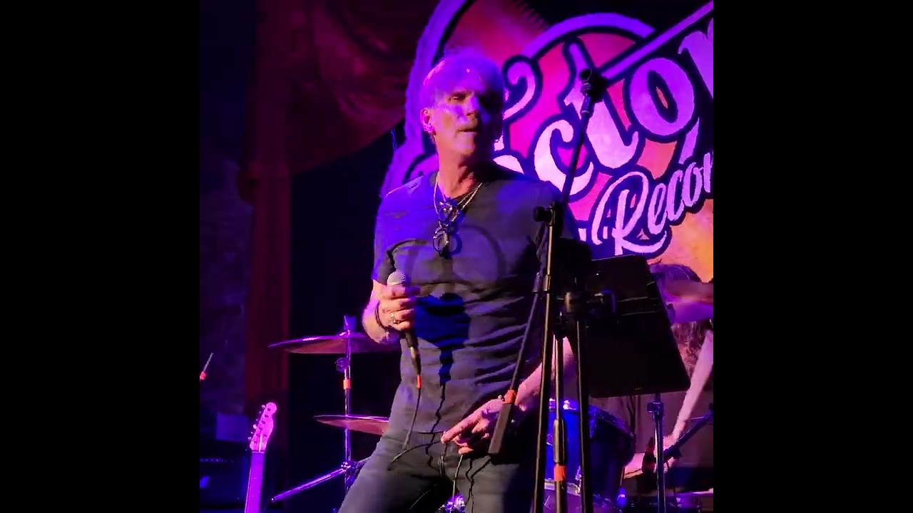 Dave Bickler of Survivor - Caught In The Game at The Record Factory, May 2023