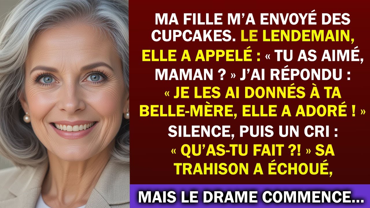 Ma fille m’a envoyé des cupcakes… Le lendemain, elle m’a demandé : « Tu as aimé le… ? »