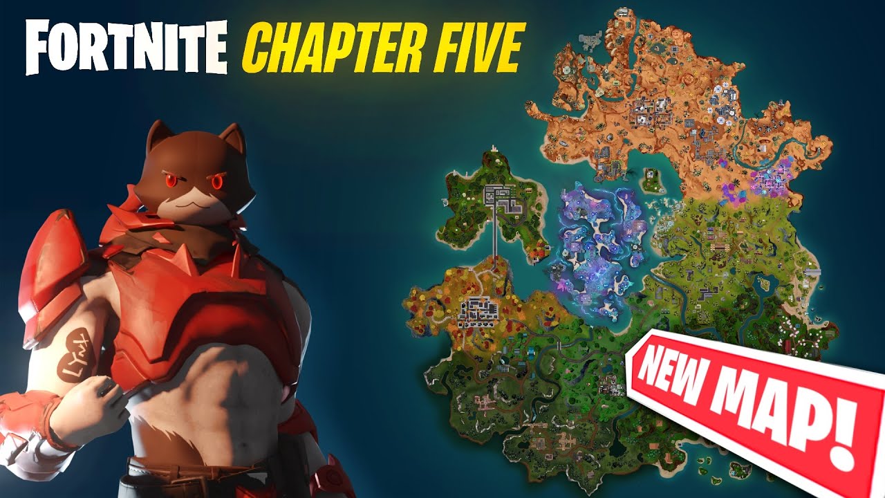 Fortnite Chapter 5 Map, A New Beginning! Concept