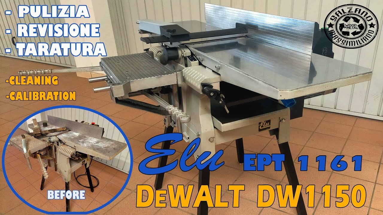 Pialla Filo/Spessore ELU EPT 1161(Revisione,taratura)-Planer Thicknesser (Overhaul,Calibration) #41