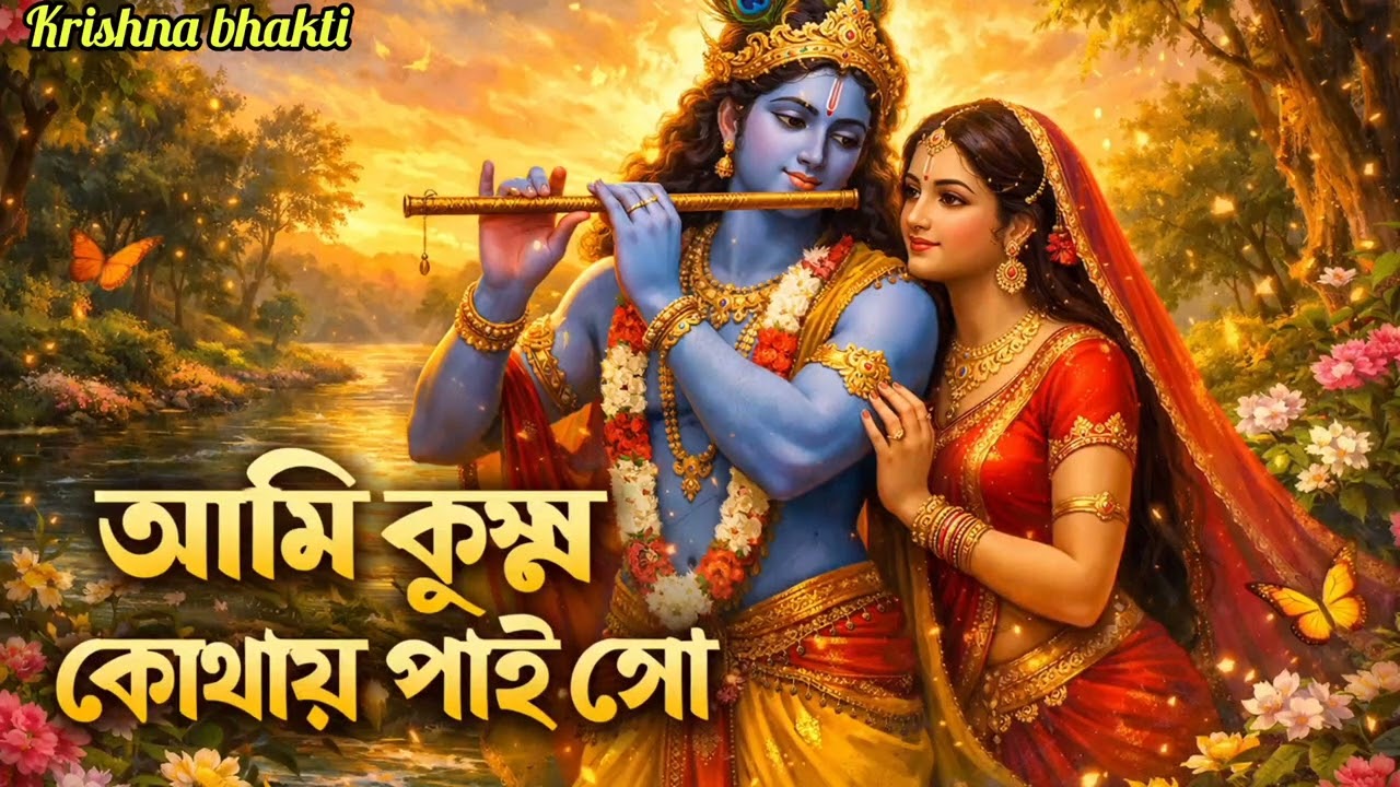 আমি কৃষ্ণ কোথায় পাই গো | Radha Krishna Bengali Devotional Song | Krishna Bhajan