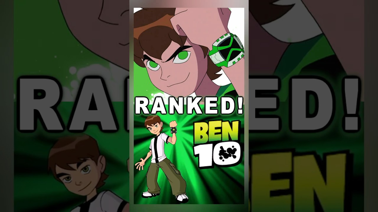 Ben 10 Theme Songs Ranked Worst to Best! #ben10 #ranked #fyp