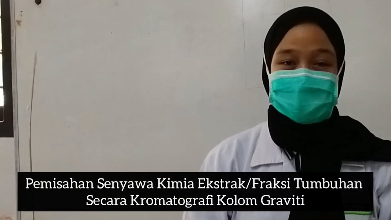 Pemisahan Senyawa Kimia Ekstrak/Fraksi Tumbuhan Secara Kromatografi Kolom Graviti