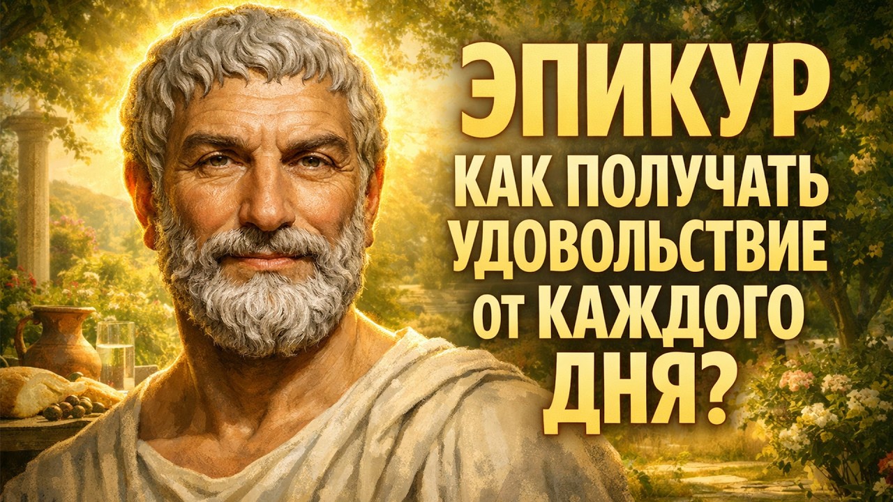 ЭПИКУР: Как получать УДОВОЛЬСТВИЕ от каждого дня? 5 простых истин о СЧАСТЬЕ, которые мы ЗАБЫЛИ!