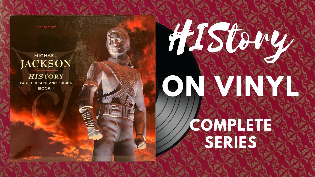 S8-EP34 Michael Jackson History album on vinyl-complete series
