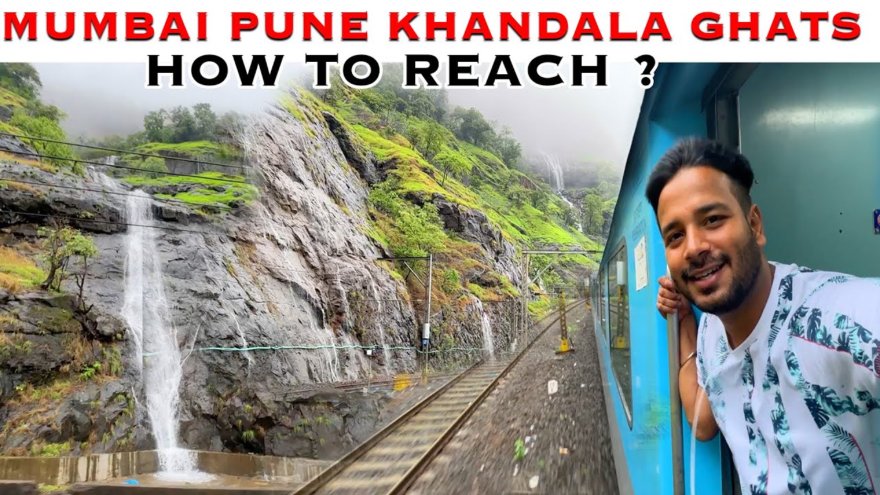 Maharashtra Monsoon starts First Rainfall in Mumbai Pune train route full Experience