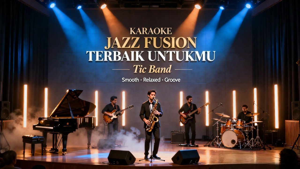 [KARAOKE] Terbaik Untukmu - Tic Band | Jazz Fusion | Smooth & Emotional Groove
