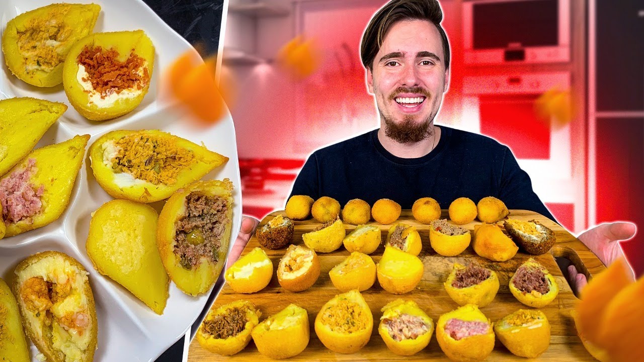 O melhor Rodizio de coxinhas - São mais de 30 tipos de coxinhas no delivery /Gaba\