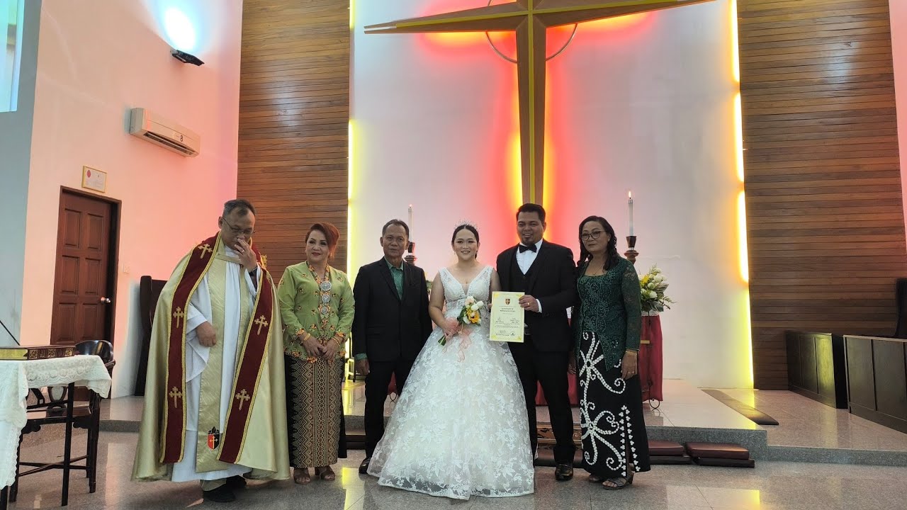 Kawen Gereja Stevie & Sandra//Tahniah Tuan Ku Memat