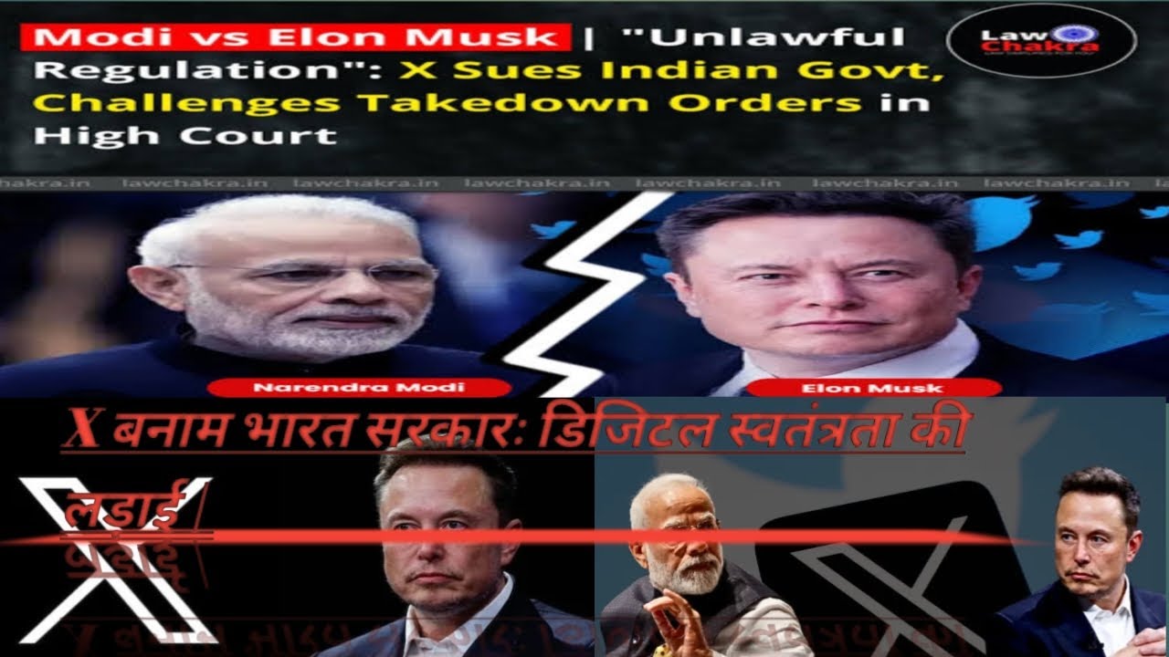 X vs Government of India: The Battle for Digital Freedom|Ak|#elonmusk#india #government #modi #video