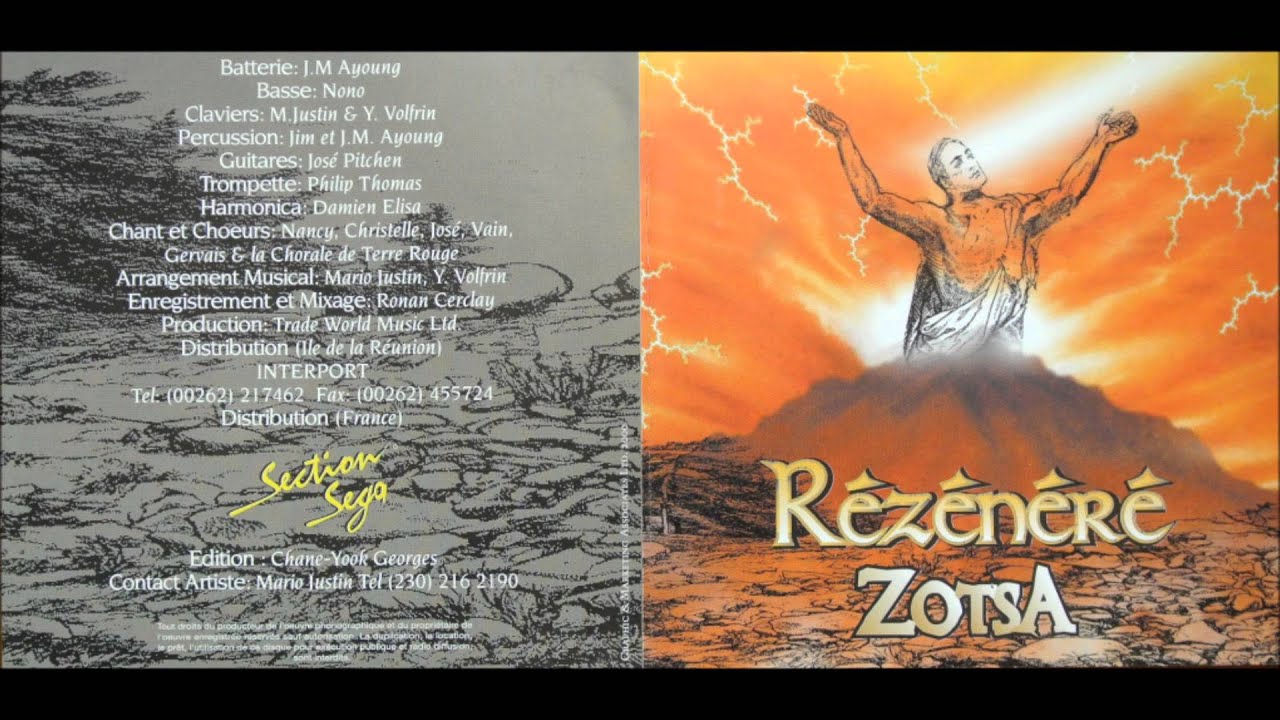 ZOTSA, Sega mauricien. Deseption, Rézéneré, A nou célébré, (2)