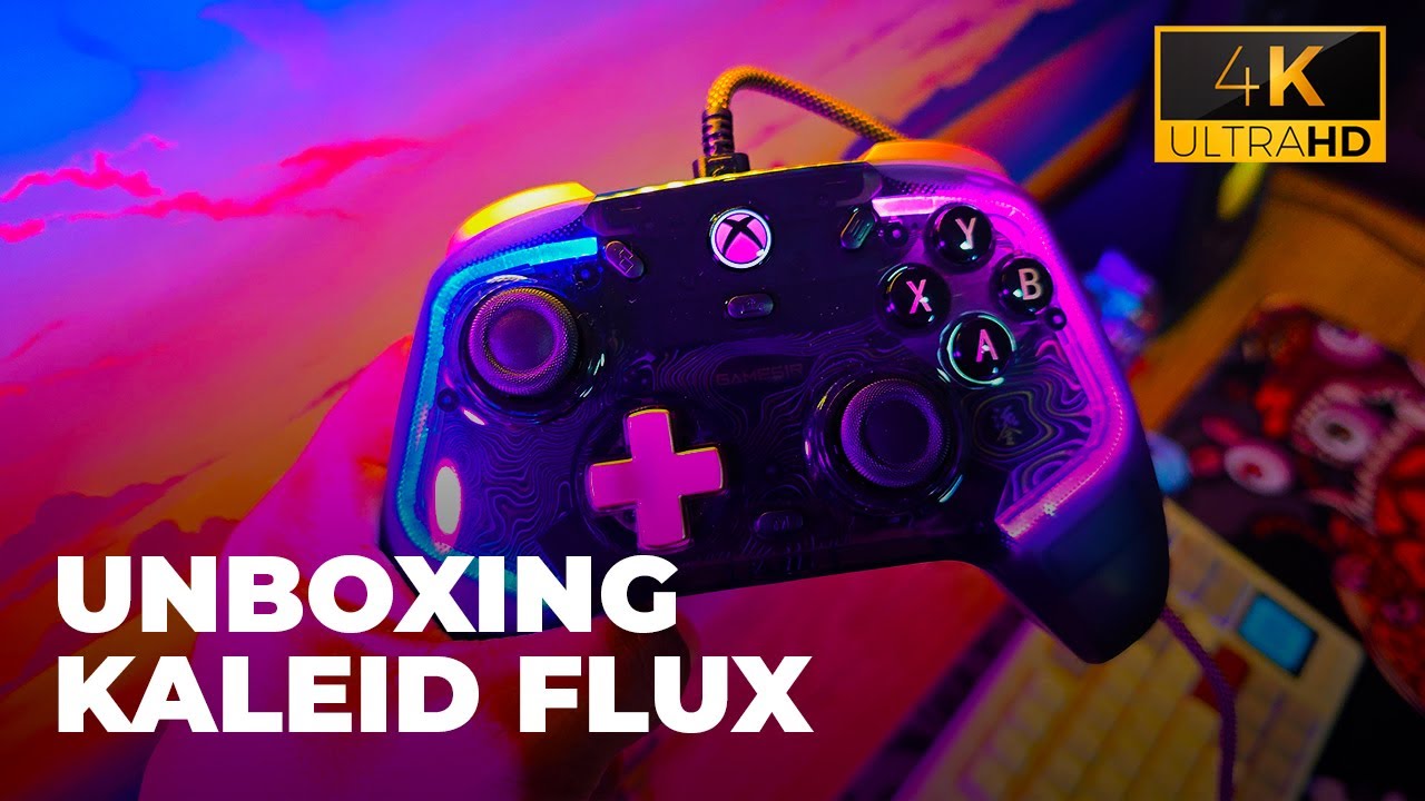 Unboxing + Primeiras Impressões do controle GameSir Kaleid Flux para Xbox/PC