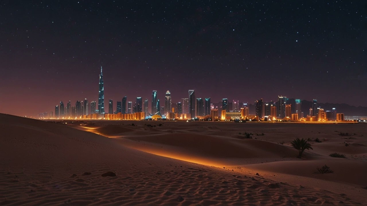 🌵🏙️ [2hr]Doha LoFi Desert &ndash; Arabian Chillhop Nights 🐫🌙