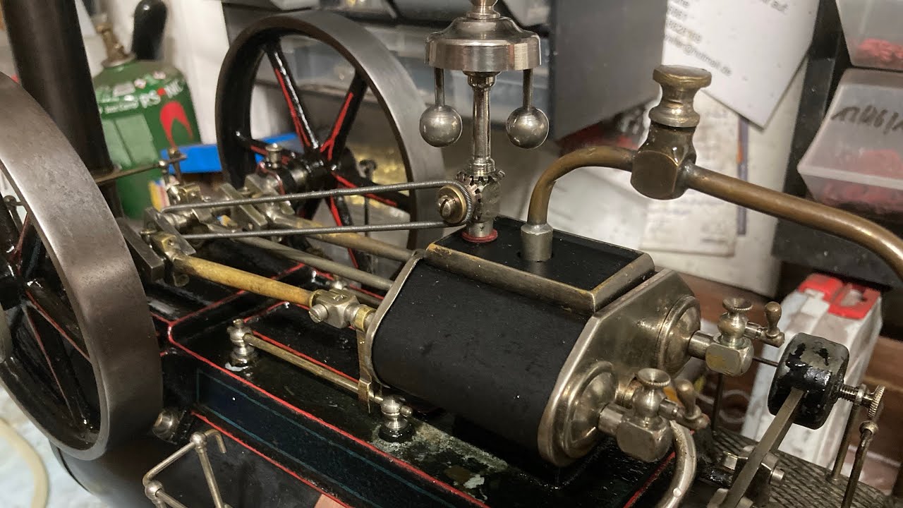 Doll 517 stationäres Lokomobil Dampfmaschine Steam engine (Restauration Teil 4)