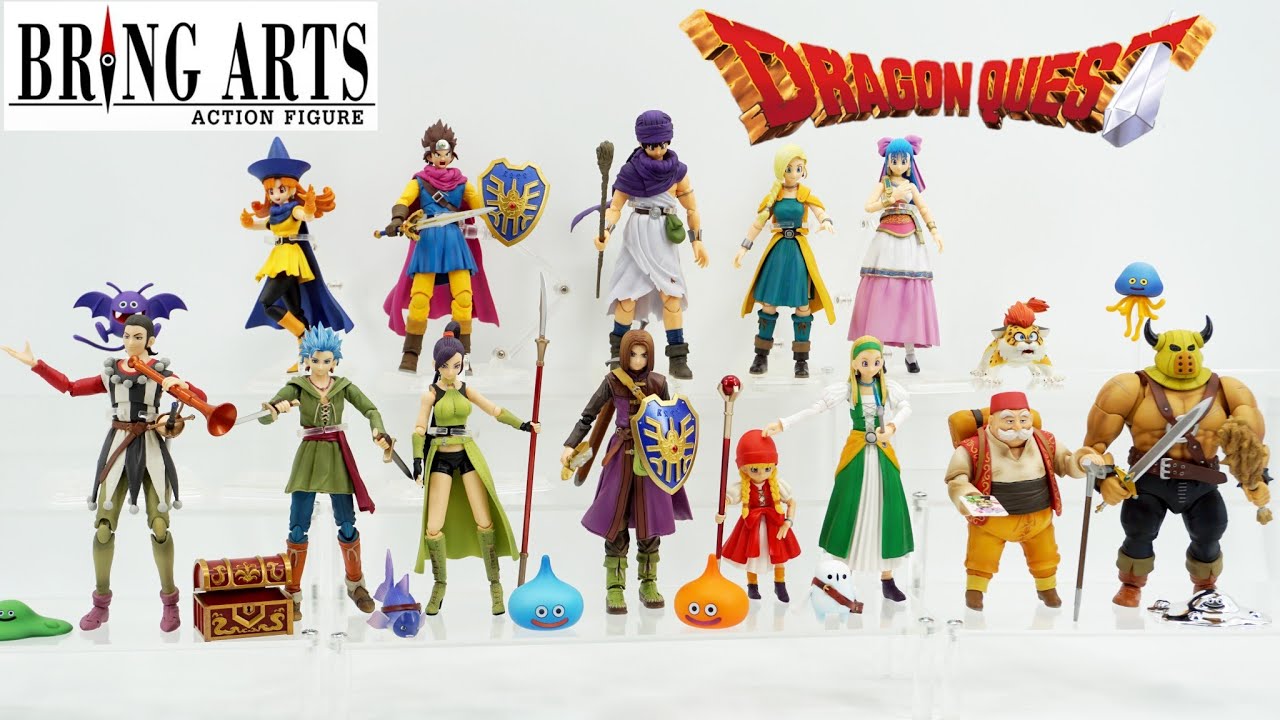 Dragon Quest Bring Arts Figures Complete Collection ドラゴンクエストBRING ARTS フルコレクション