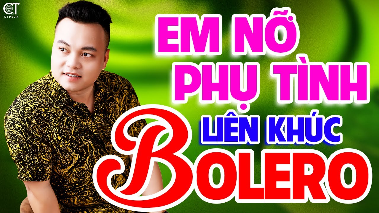 Liên Khúc EM NỠ PHỤ TÌNH, TÀU ĐÊM NĂM CŨ - Mai Tiến Đạt, Nhạc Bolero Hay Nhất Mới Nhất