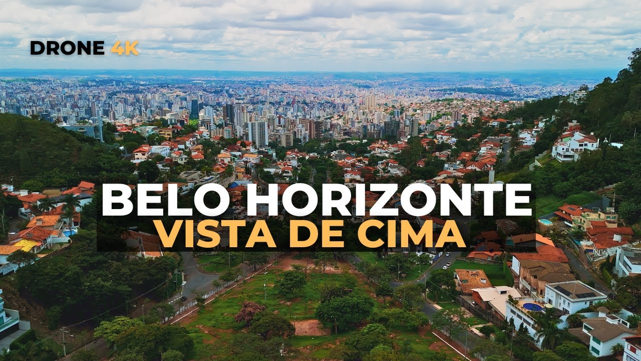 Belo Horizonte Vista de Cima | Imagens de Drone 4K da Capital Mineira