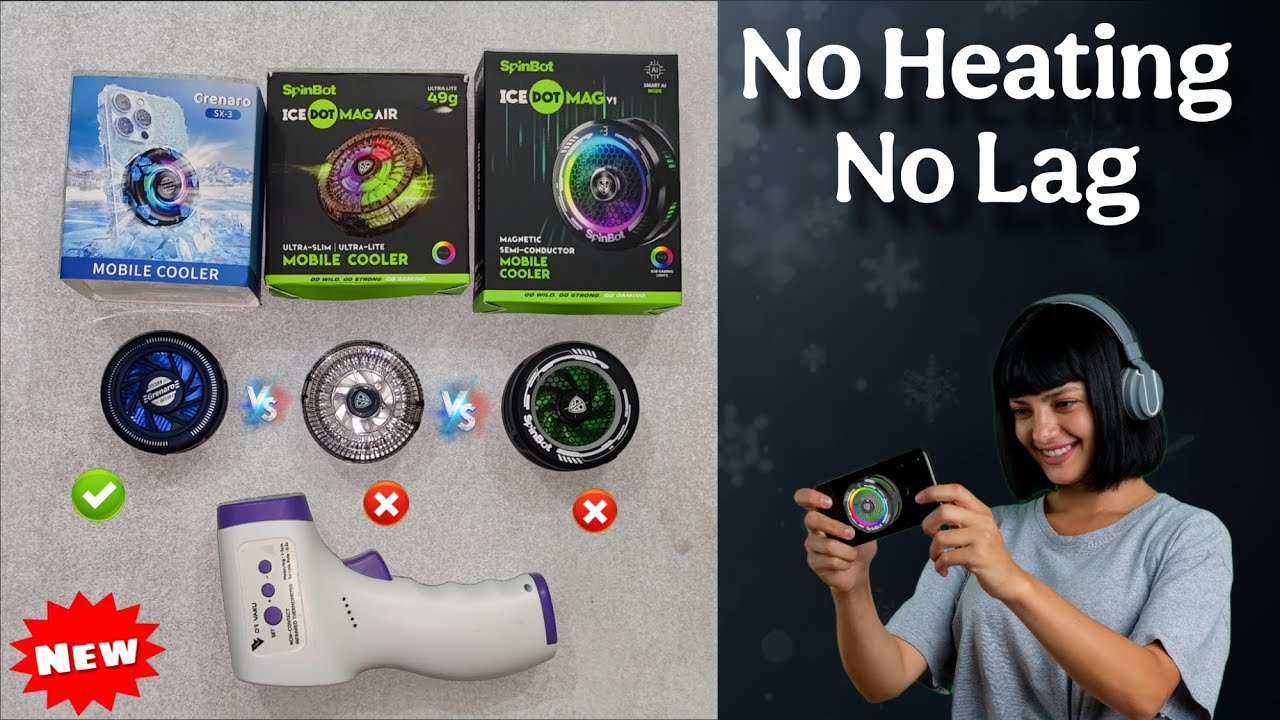 SpinBot ice Dot Mag V1 vs MAG AIR vs Grenaro SX3