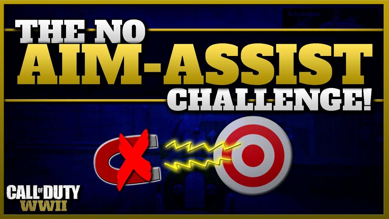 How Much Does Aim Assist Help? | CoD WW2 No Aim Assist Challenge!