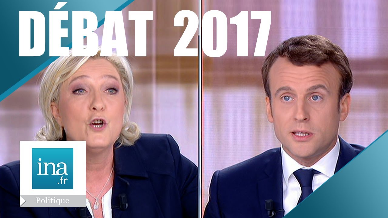 Débat présidentiel 2017 : Emmanuel Macron - Marine Le Pen ⎮ Archive INA