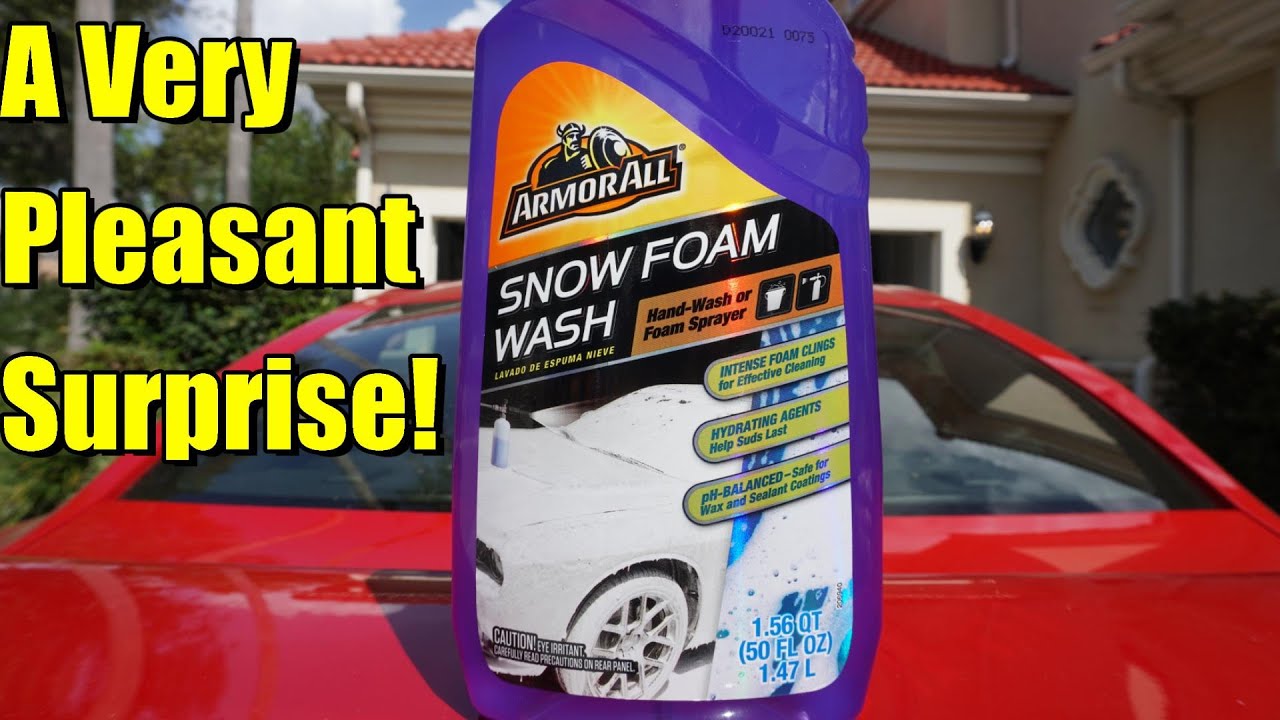 Armor All Snow Foam Wash Review. 2020. Nissan GTR.