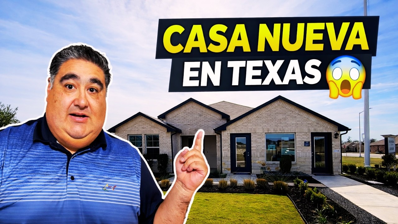 Casas Nuevas Baratas en Seguin Texas Cerca de San Antonio  Tour Completo 2026