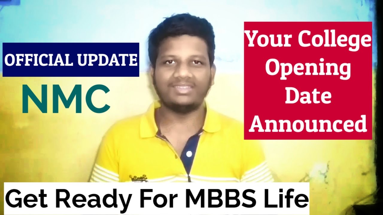 MBBS 2021 College Opening Date Announced | NMC | After NEET 2020 | Neet Strategies In Tamil