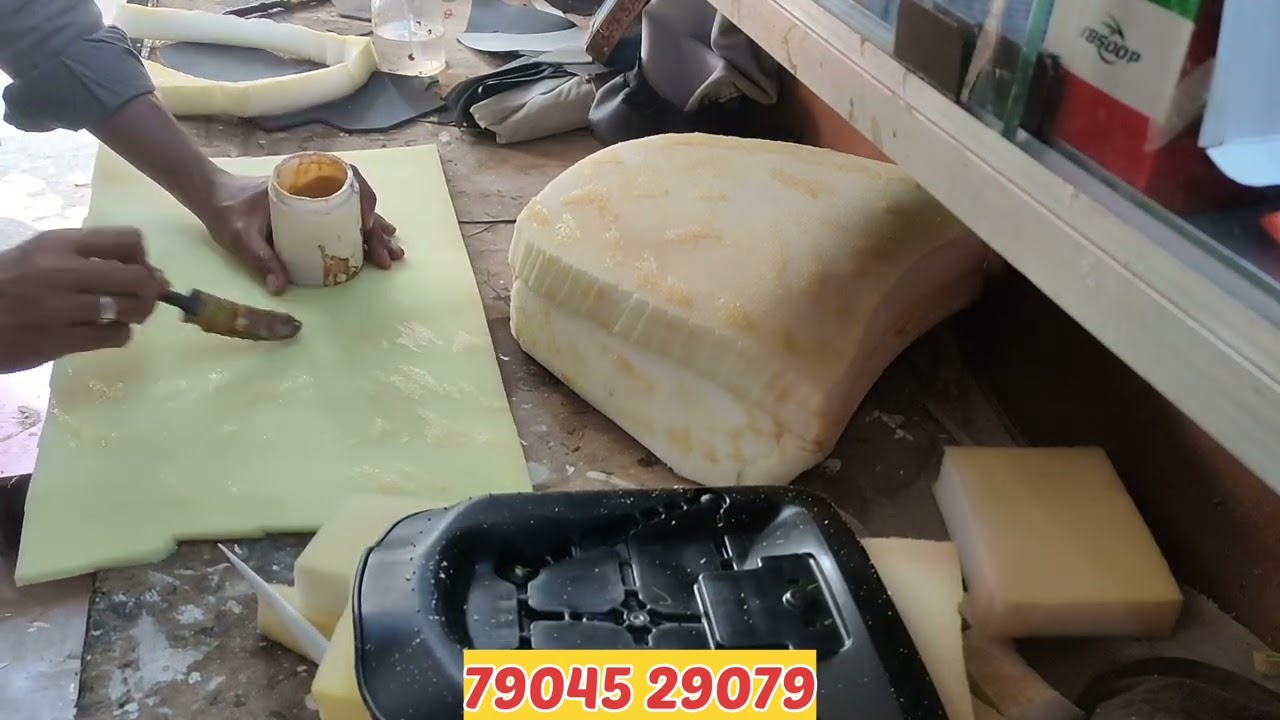BIKE SEAT MODIFICATION CHENNAI-YEZDI ADVENTURE GELPADSEAT