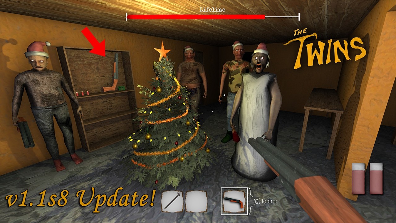 The Twins (PC) v1.1s8 UPDATE - NEW Weapon: Grandpa's Shotgun Useable !