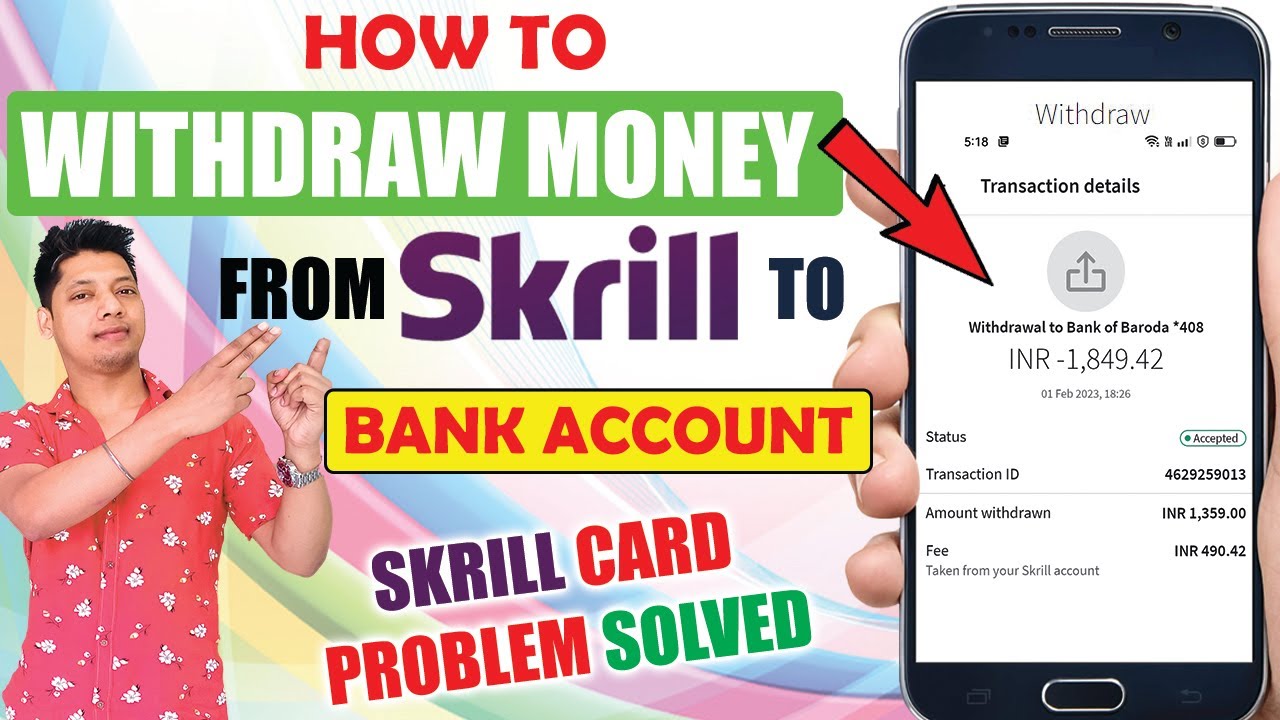 how to withdraw money from skrill to bank account | skrill balance withdrawal to bank account 2023