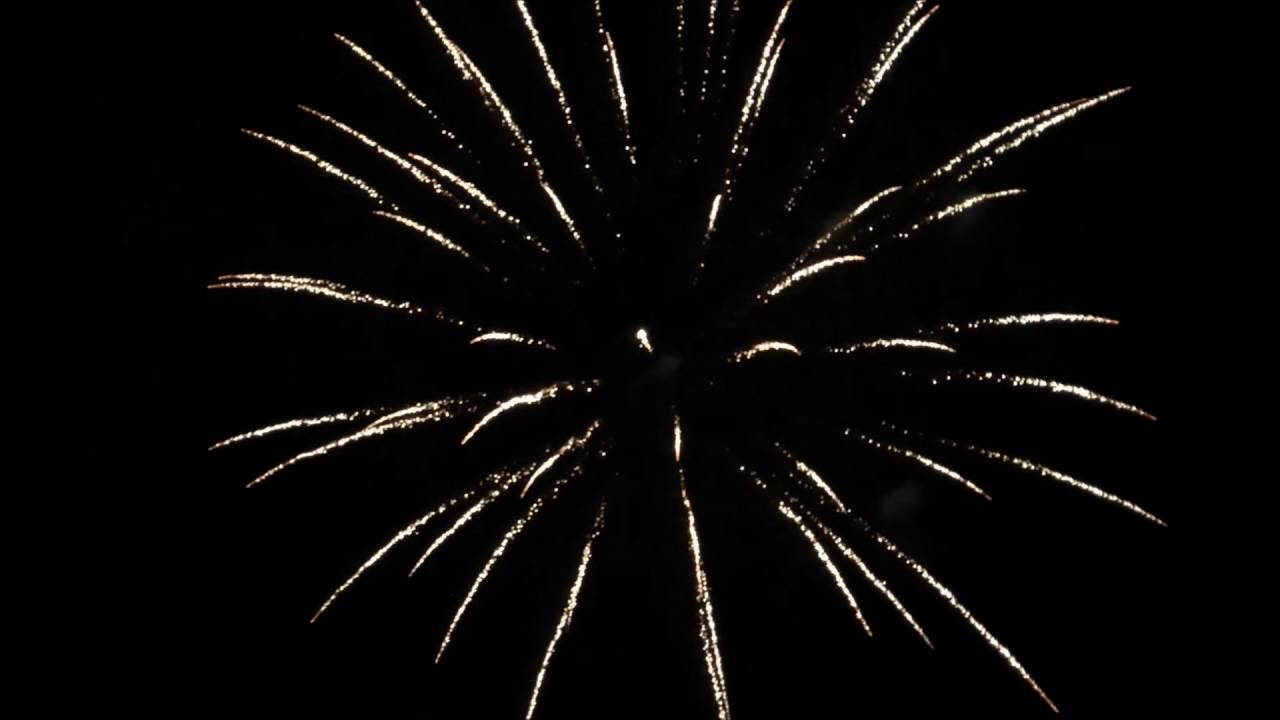Superbe petit feu d'artifice Millétoiles