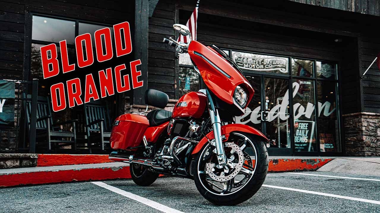 Street Glide 2026 | Кроваво-оранжевый