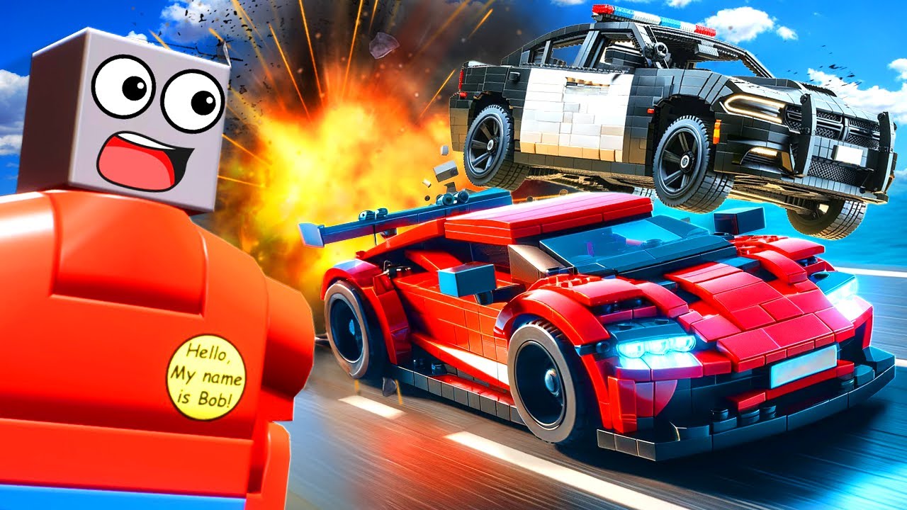 EPIC LEGO Police Chases & MASSIVE Car Crashes in the Best of Brick Rigs!