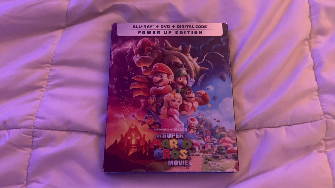Opening to The Super Mario Bros Movie 2023 DVD