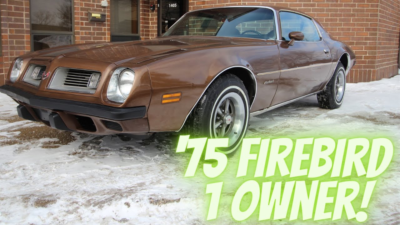 1975 Pontiac Firebird - 1 Owner - SOLD