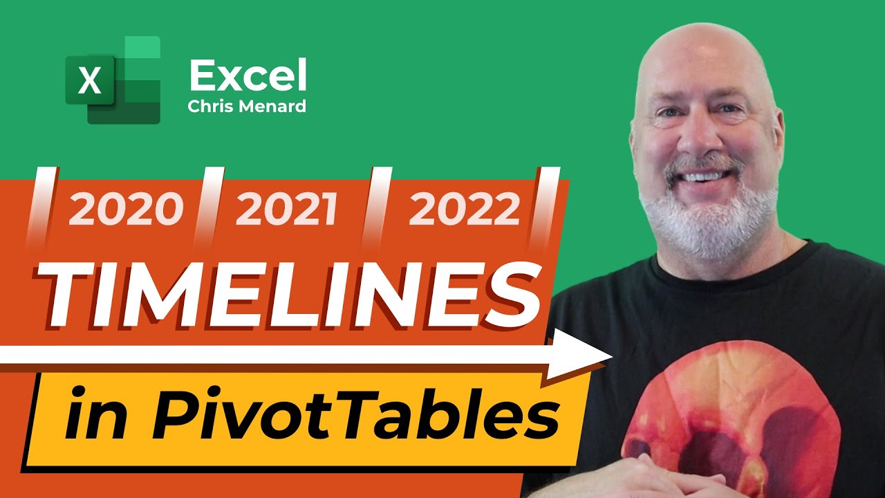 Excel - Filter a PivotTable with a Timeline