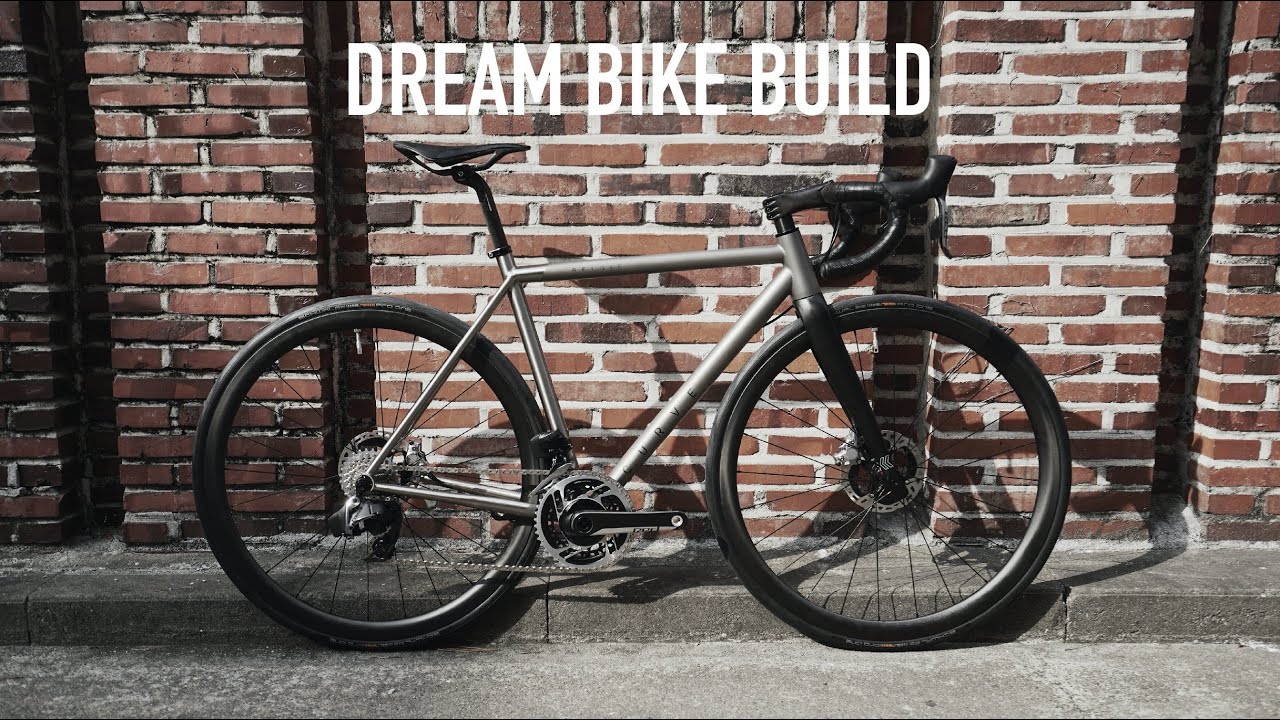 DREAM BIKE BUILD | Curve Belgie V3 Titanium bike ; 커브 벨지 V3 티타늄 로드 자전거 조립