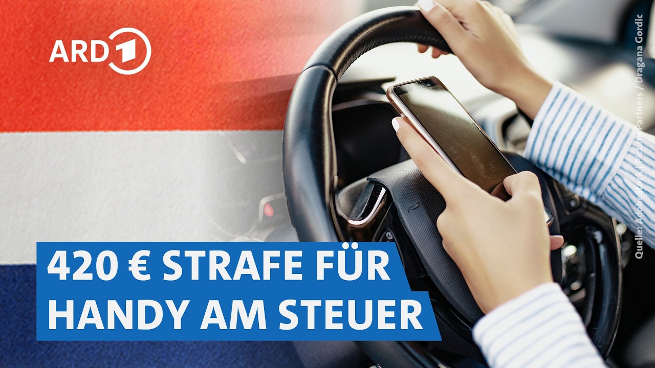 Mit dem Auto in den Niederlanden: Strafzettel teuer und KI-unterstützt | Markt WDR