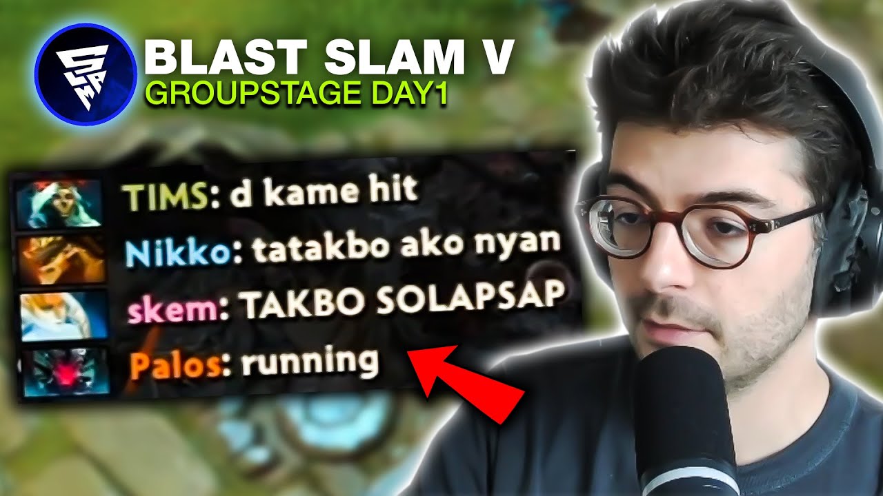 Как OG открыли групповой этап BLAST SLAM V | Ceb Reaction with N0tail